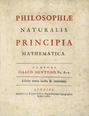 Philosophiæ naturalis principia mathematica