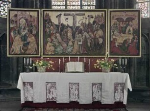 Jakobi-Altar — Altar in aufgeklapptem Zustand
