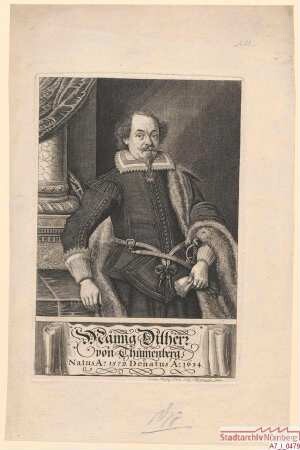 Mang (IV.) Dilherr; geb. 1579; gest. 1634