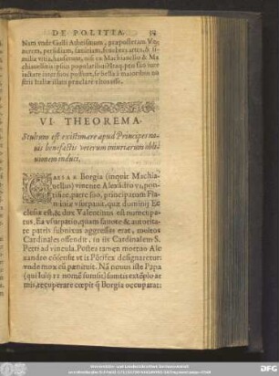 VI. Theorema.