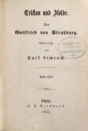 Tristan und Isolde, 1