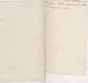 Notizen theologischen Inhalts von Karoline Luises Hand.