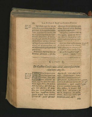 Caput I. De Casibus Conscientiae circa controversationem cum bonis angelis.