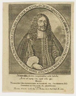 Bildnis des Georg Adam Struve