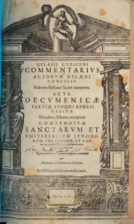 Commentarius actorum Nicaeni concilii
