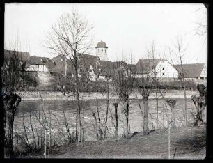Ortsansicht mit Georgskirche, Foto: Schuster Februar 1913