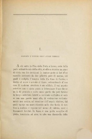 Nuovi studi sulle antiche Terme Pisane : Con IV tavole litografiche