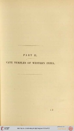 Part II - Cave Temples of Western India