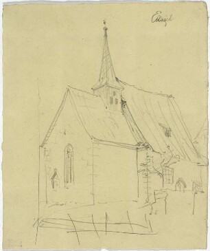 Kirche in Ellrich, Saalkirche mit Dachreiter