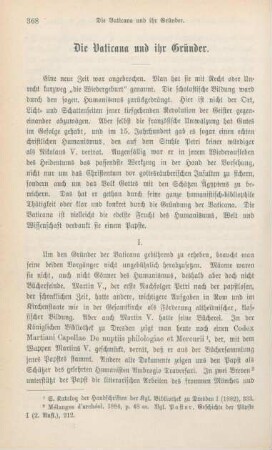368-381 Die Vaticana und ihr Gründer