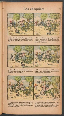 Los adoquinos - [Cómic]
