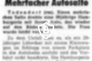 Mehrfacher Autosalto