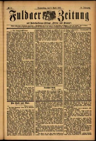 Ausgabe vom Donnerstag, den 09. April 1896.