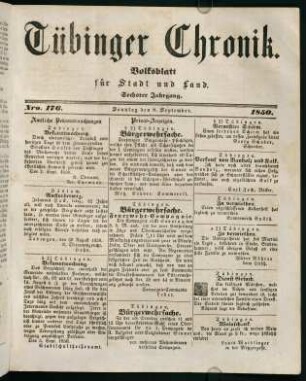 701-724, 8. September (Nro. 176) - 15. September (Nro. 181)