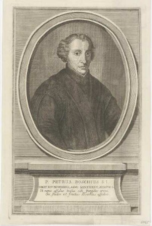 Bildnis des P. Petrus Boschius