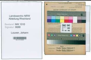 Entnazifizierung Johann Louven , geb. 26.09.1901 (Schuhmacher)