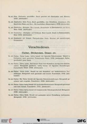 Verschiedenes (Nr. 492-549)