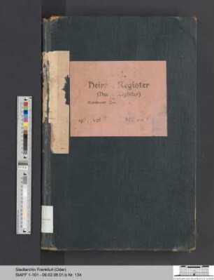 Heiratsregister Stadt Frankfurt (Oder) 1931, Urkunde 492-679