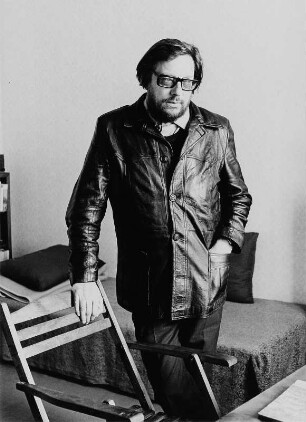 Der Komponist Reiner Bredemeyer, aufgenommen in Berlin-Müggelheim