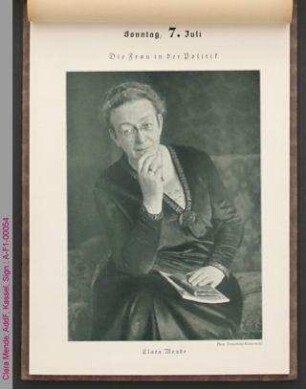 Porträt von Clara Mende