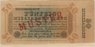 50 Milliarden Mark - Muster