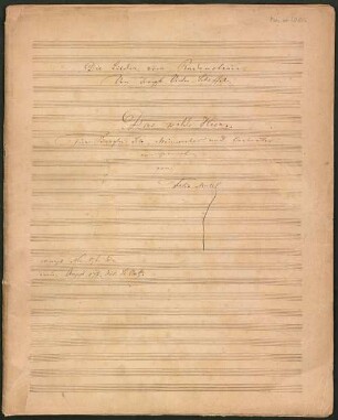 Das wilde Heer - BSB Mus.ms. 20805-1