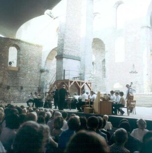Bad Hersfeld. Stiftsruine, Schauplatz der Bad Hersfelder Festspiele