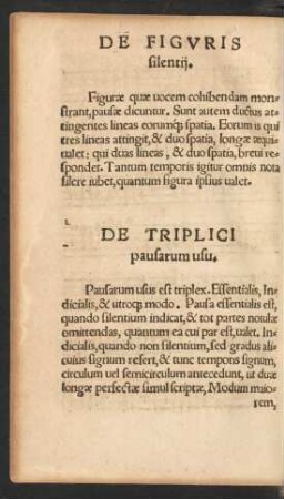 De Figuris silentii.