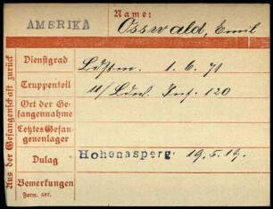 Osswald, Emil - Ostermeier, Wilhelm