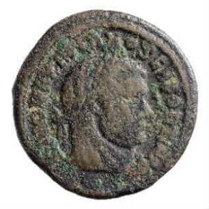 Münze, Follis, 317 - 318 n. Chr.