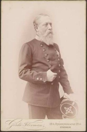Großherzog Friedrich I. in Uniform, Kniestück.