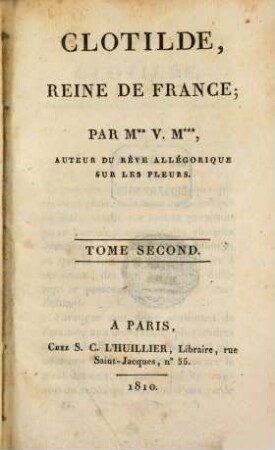 Clotilde, Reine De France, 2