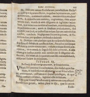 123-135, Titulus VI.-XII.