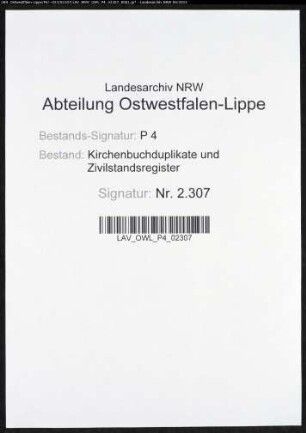 Kirchenbuchduplikat der evangelischen Gemeinde, Kirchspiel, Lüdenscheid (GHT 1819-1820, GHT 1823-1830), Zivilstandsregister der Stadt Lüdenscheid (GHT 1812). (Gemeinde: Lüdenscheid, evangelische Gemeinde, Kirchspiel)
