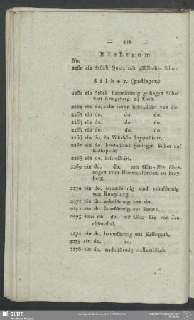Silber. (gediegen)