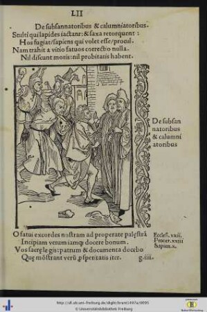 De subsannatoribus et calumniatoribus