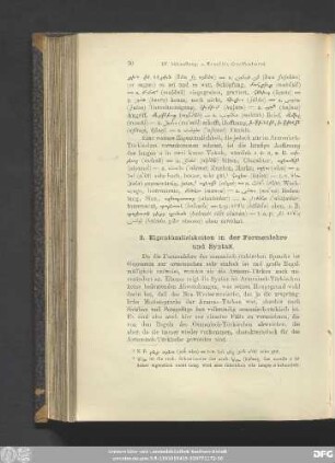2. Eigentümlichkeiten in der Formenlehre und Syntax.
