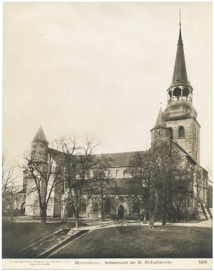 Sankt Michaelis, Hildesheim: Seitenansicht