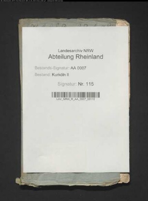 Briefwechsel des Erzbischofs Josef Clemens mit dem Baron von Roost