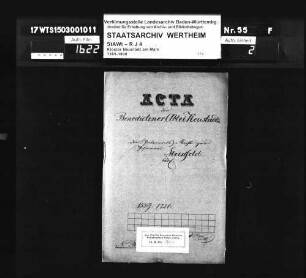Patronatsrecht zur Pfarrei Steinfeld