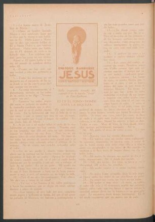 "Jesus" - Bello fragmento tomado del capítulo 1 de la novela