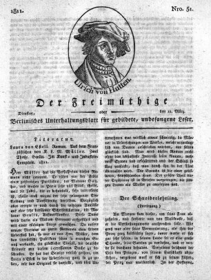 Nro. 51, Dienstag, den 12. März 1811