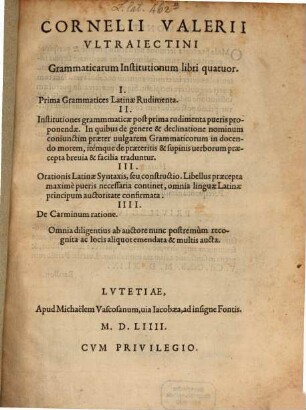 Grammaticarum institutionum libri quatuor