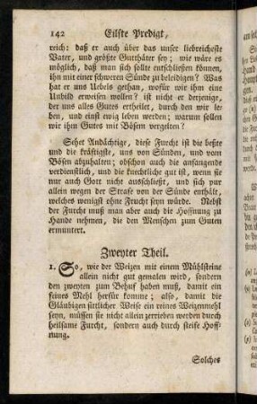 142-147, Zweyter Theil; Schluß