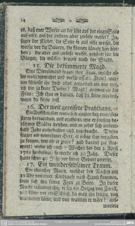16. Der weit gereiste Prahlhans