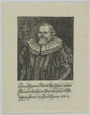 Bildnis des Hanns Andreas Stöckel