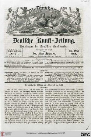 Nr. 21 (26. Mai 1861)