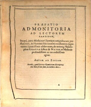 Osvaldi Crollii Veterani Hassi Basilica Chymica : Continens. Philosophicam propria laborum experientia confirmatam descriptionem et usum Remediorum Chymicorum Selectissimorum e Lumine Gratiae et Naturae Desumptorum In fine libri additus est Autoris eiusdem Tractatus Novus De Signaturis Rerum Internis