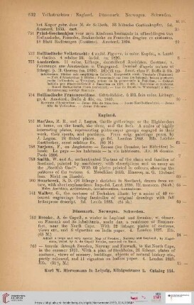 England (Nr. 757 - 761)