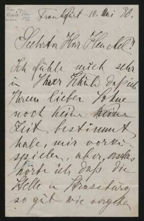 Brief an Heinrich Henkel : 10.05.1880